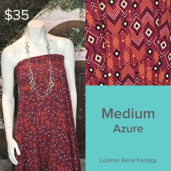 LuLaRoe Azure Skirt  Medium - Picture 1 of 1